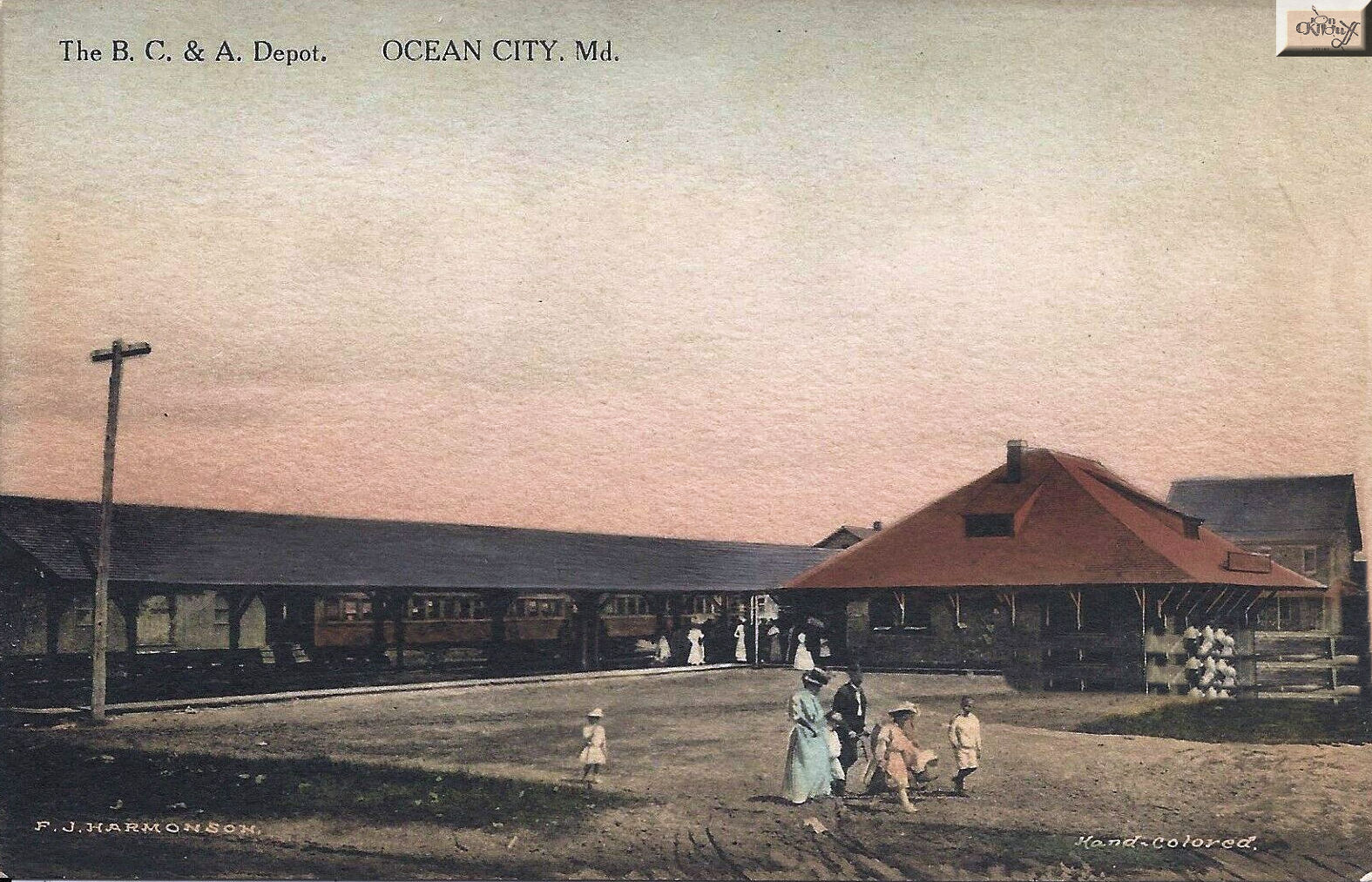 Ocean City Train Station Maryland
